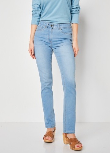 Strečové rovné džíny