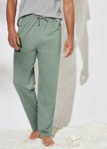 Pyžamové kalhoty, jednobarevné