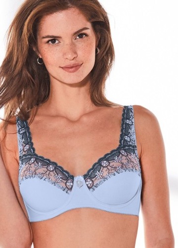 Podprsenka „Caminata“ zn. Confidence Lingerie® s výšivkou, s kosticemi