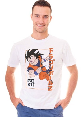 Tričko Dragon Ball Z Goku z bio bavlny