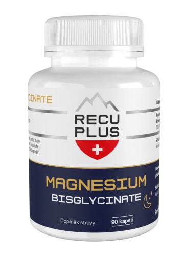 RECUPLUS Magnesium Bisglycinate 90 kapslí