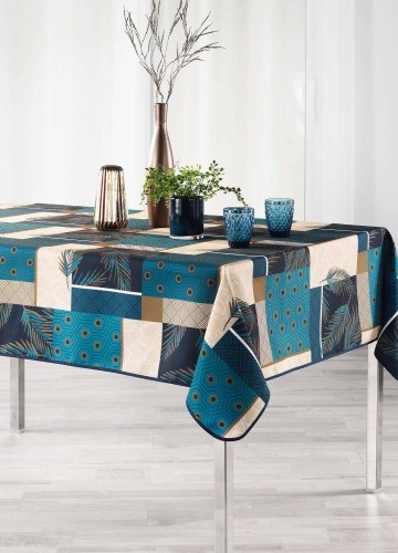 Obrus s patchwork potlačou