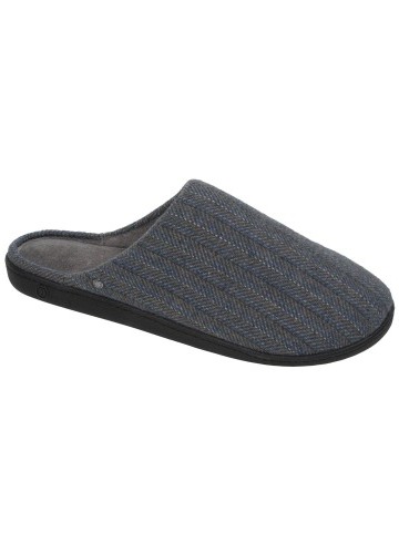 ISOTONER Velurové domácí pantofle, ergonomicky tvarované