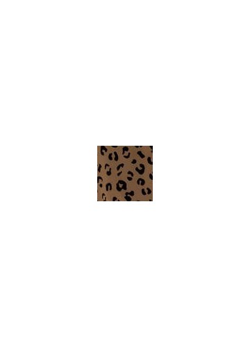 Rozšířené šaty s potiskem leopardího vzoru