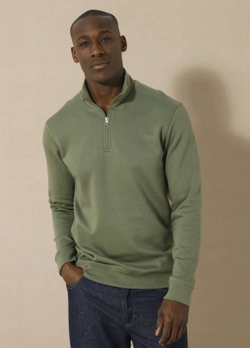 Mikina se stojáčkem na zip