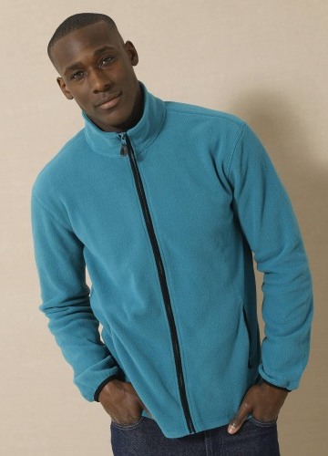 Bunda na zips, z mikrofleece