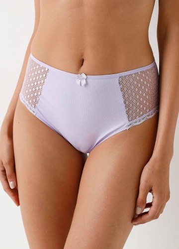 Sada 4 kalhotek maxi Tropea zn. Confidence Lingerie® ze strečové bavlny a krajky, s potiskem
