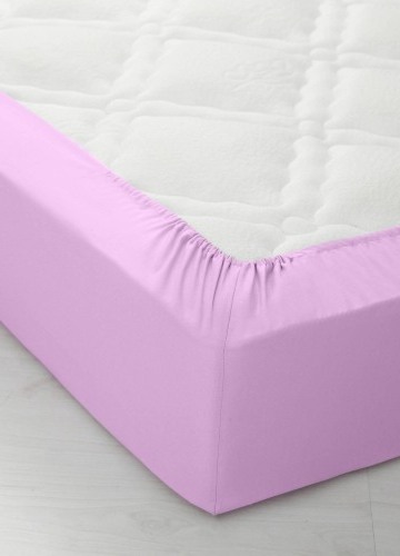 Jednobarevné napínací prostěradlo, flanel, hloubka rohů 32 cm