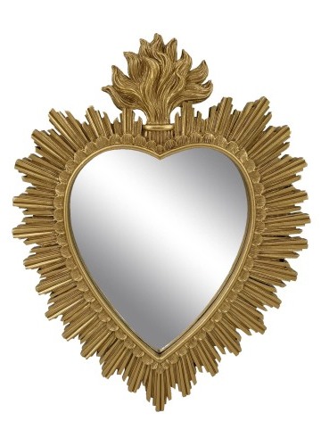 Zrkadlo v tvare srdca