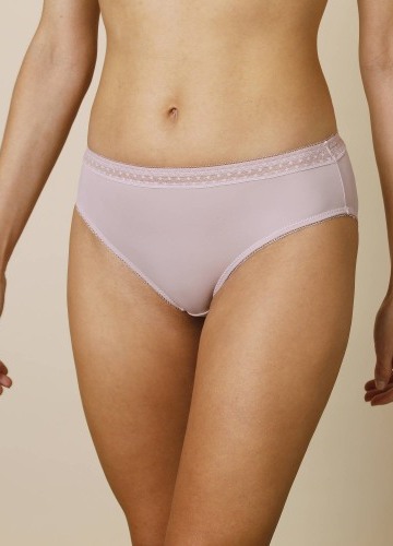 Súprava 2 midi nohavičiek Paia zn. Confidence Lingerie® z mikrovlákna a vyšívaného tylu