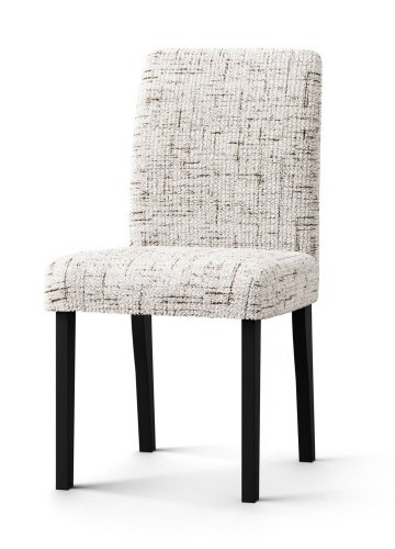 Žabkovaný poťah z mikrovlákna s textúrovou potlačou, na stoličku