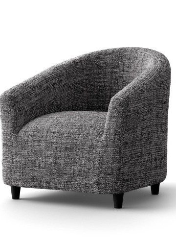 Žabičkovaný potah z mikrovlákna s potiskem textury,  na křeslo cabriolet