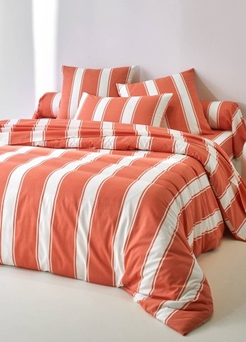 Bavlněné povlečení Transat s potiskem