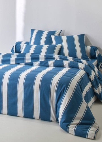 Bavlněné povlečení Transat s potiskem