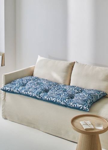 Přikrývka z mikrovlákna s potiskem tropických listů 400g/m2