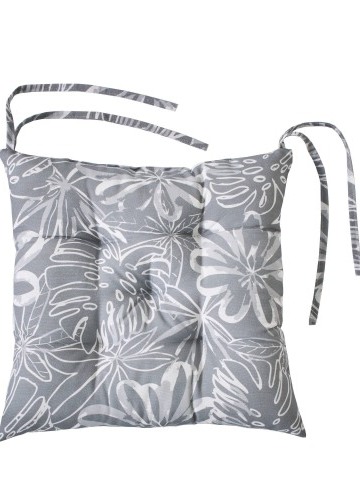 Sada 2 podsedáků na židli s potiskem květin