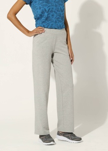 Široké moltonové nohavice