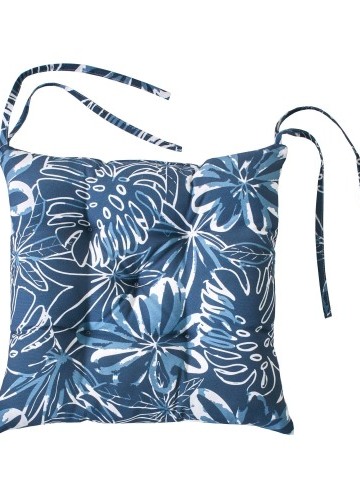 Sada 2 podsedáků na židli s potiskem květin