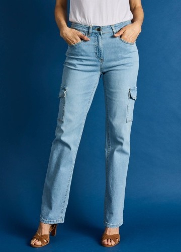 Cargo rovné strečové džíny