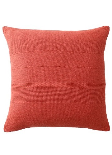 Súprava 2 ks ručne tkaných jednofarebných obliečok na vankúšik