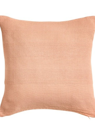 Súprava 2 ks ručne tkaných jednofarebných obliečok na vankúšik