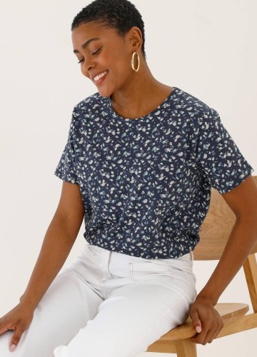 Tričko s celopotiskem a krátkými rukávy