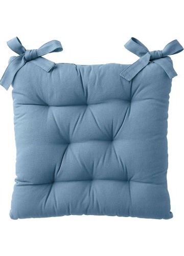 Súprava 2 štvorcových jednofarebných sedákov zn. Colombine® na stoličku