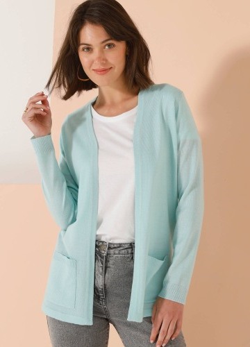 Kardigan bez zapínání