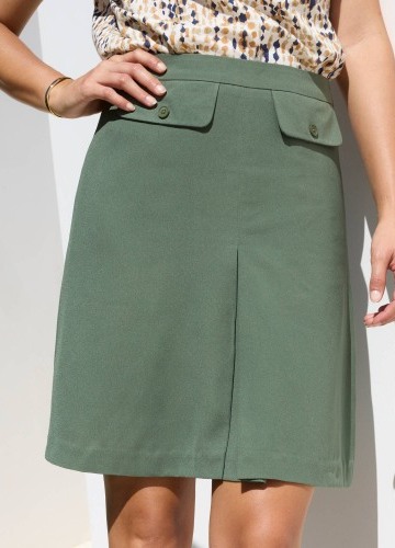 Krátka rozšírená sukňa