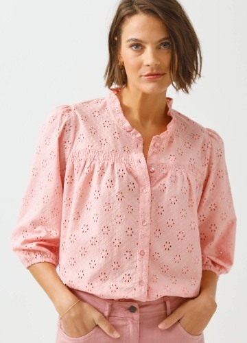 Madeirová halenka s 3/4 rukávy