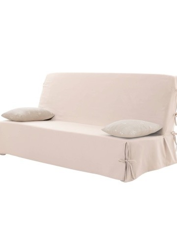 Jednobarevný potah na clic-clac pohovku z bavlněného plátna zn. Colombine®