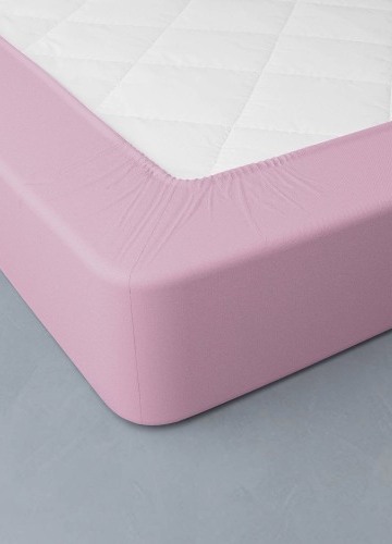 Jednobarevné napínací prostěradlo zn. Colombine®, žerzej, hloubka rohů 40 cm