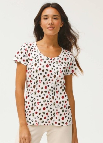 Tričko se zvířecím vzorem