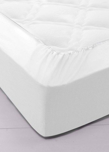 Jednobarevné napínací prostěradlo s hloubkou rohů 40 cm