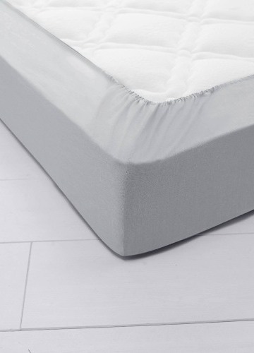 Jednobarevné napínací prostěradlo s hloubkou rohů 40 cm