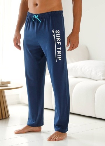 Pyžamové kalhoty, námořnická modrá