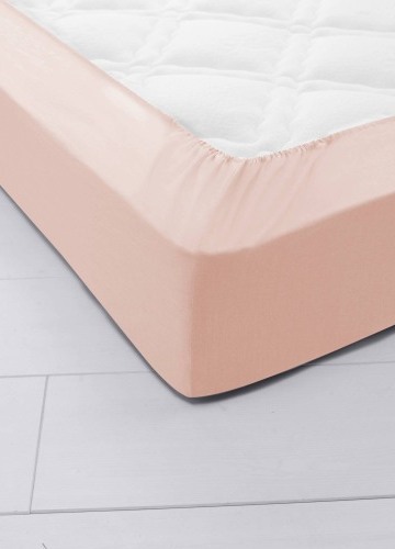 Napínacia jednofarebná plachta s hĺbkou rohov 26 cm