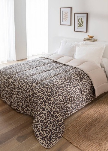 Přikrývka z mikrovlákna s leopardím vzorem 200g/m2