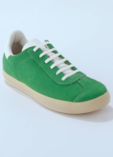 Vintage barevné tenisky z kožené usně