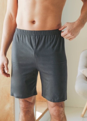 Pyžamové jednobarevné šortky