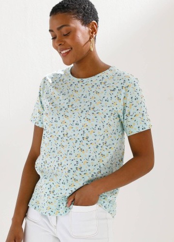 Tričko s celopotiskem a krátkými rukávy