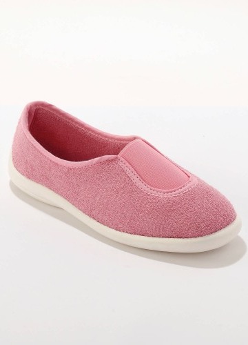 Froté papuče s gumkou