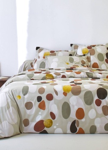 Bavlněné povlečení Bubliny s potiskem
