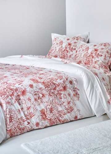 Bavlněné povlečení Lydia s potiskem