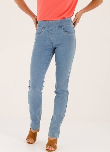 Strečové rovné džegíny