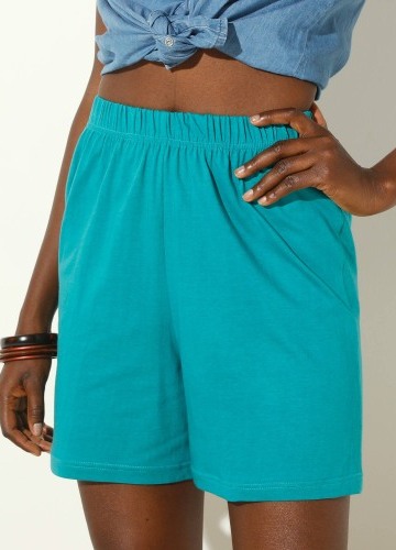 Sada 2 širokých šortek s pružným pasem