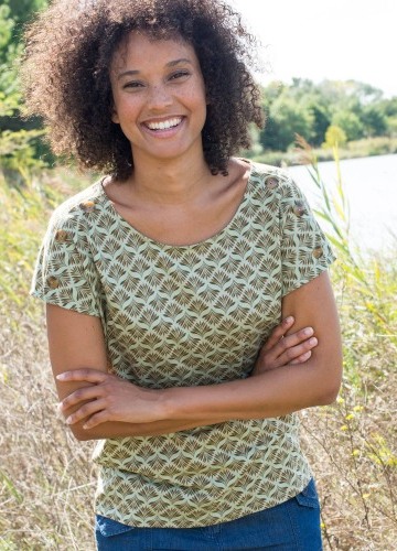 Tričko s drobnou potlačou