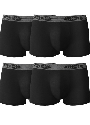 Sada 4 boxerek Basic Coton zn. Athena