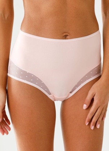 Sada 2 kalhotek super maxi, z mikrovlákna a tylu