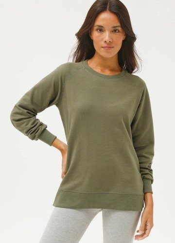 Moltonová tuniková mikina